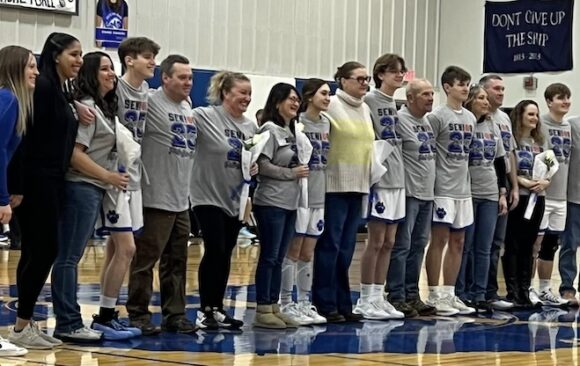 Senior Day for Panter Basketball Team